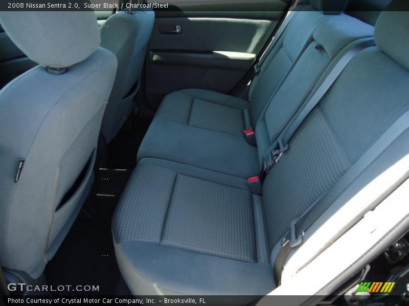 Super Black / Charcoal/Steel 2008 Nissan Sentra 2.0