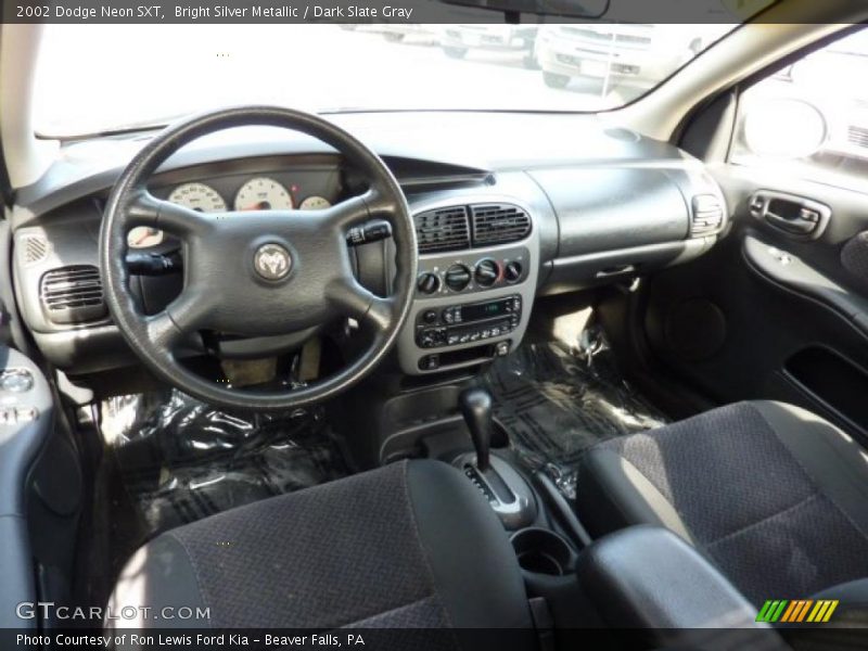 Bright Silver Metallic / Dark Slate Gray 2002 Dodge Neon SXT