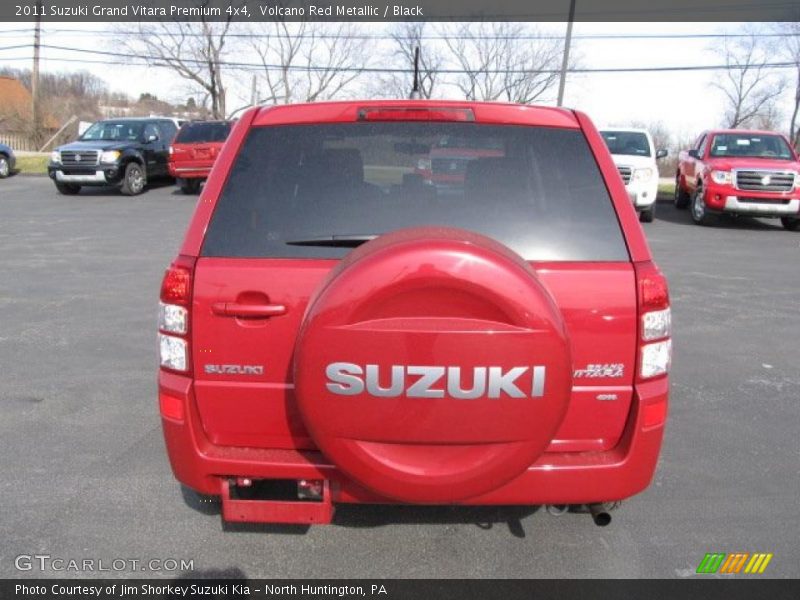Volcano Red Metallic / Black 2011 Suzuki Grand Vitara Premium 4x4