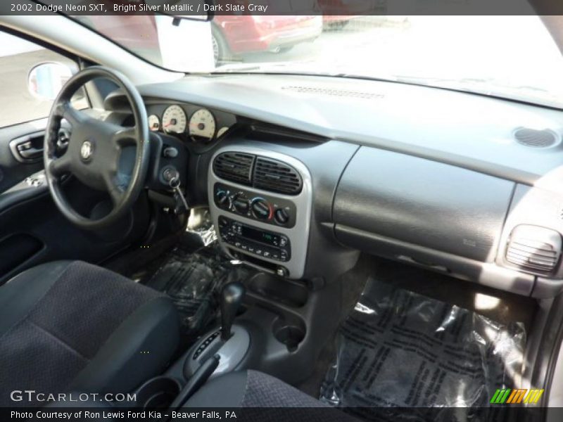 Bright Silver Metallic / Dark Slate Gray 2002 Dodge Neon SXT
