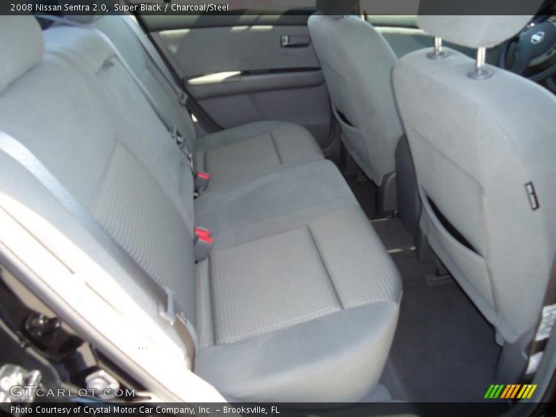Super Black / Charcoal/Steel 2008 Nissan Sentra 2.0