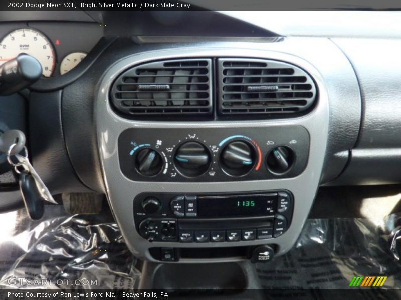 Bright Silver Metallic / Dark Slate Gray 2002 Dodge Neon SXT