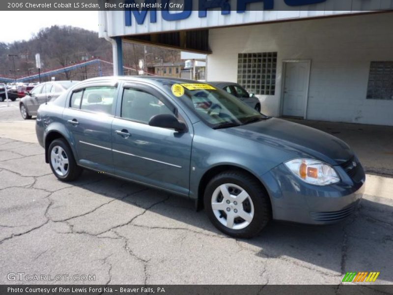 Blue Granite Metallic / Gray 2006 Chevrolet Cobalt LS Sedan