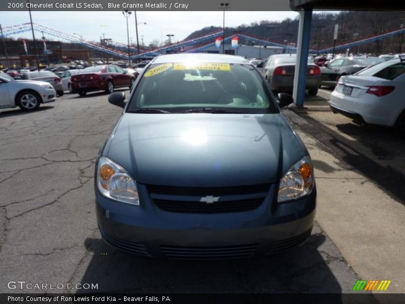 Blue Granite Metallic / Gray 2006 Chevrolet Cobalt LS Sedan