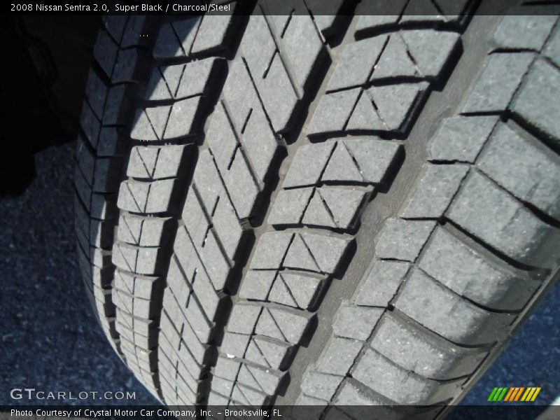 Super Black / Charcoal/Steel 2008 Nissan Sentra 2.0