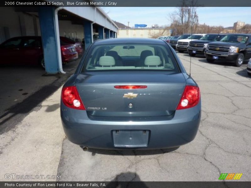 Blue Granite Metallic / Gray 2006 Chevrolet Cobalt LS Sedan