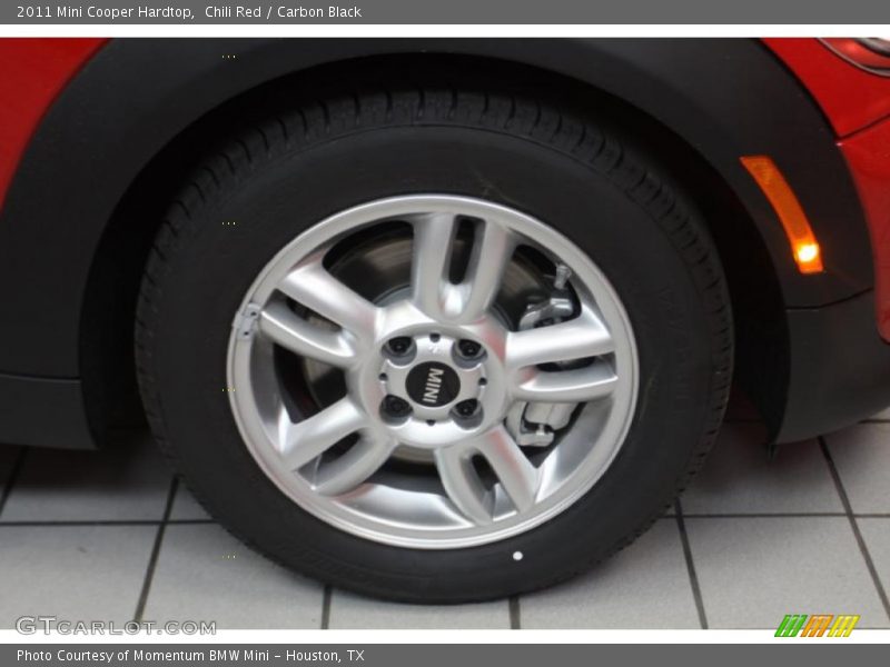 Chili Red / Carbon Black 2011 Mini Cooper Hardtop