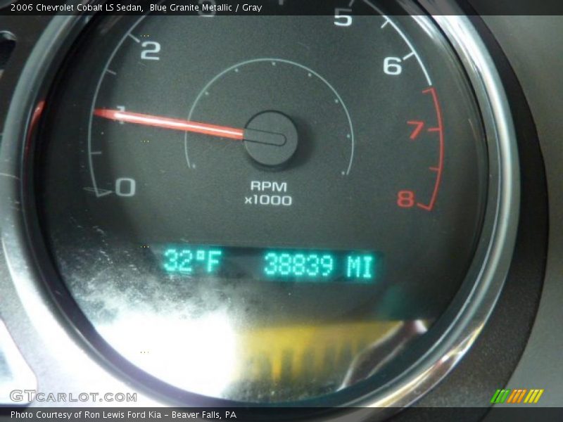 Blue Granite Metallic / Gray 2006 Chevrolet Cobalt LS Sedan