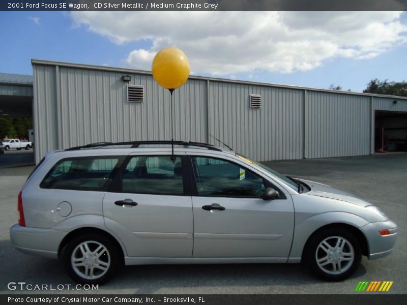 CD Silver Metallic / Medium Graphite Grey 2001 Ford Focus SE Wagon