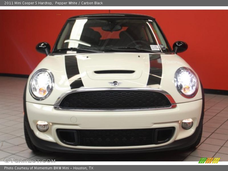 Pepper White / Carbon Black 2011 Mini Cooper S Hardtop