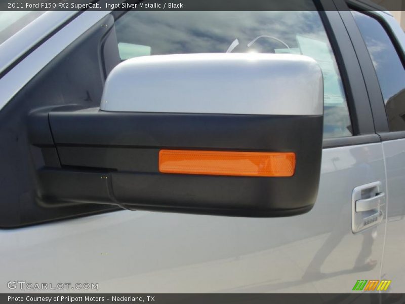 Ingot Silver Metallic / Black 2011 Ford F150 FX2 SuperCab