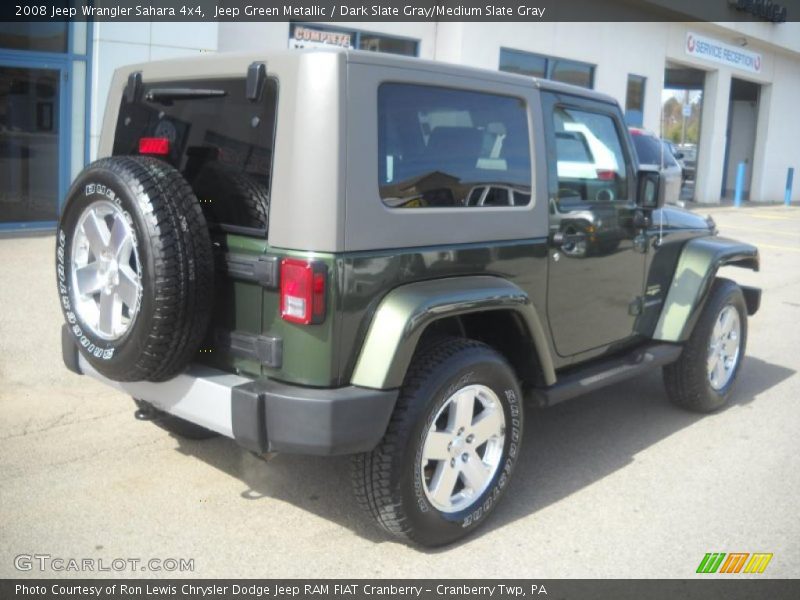 Jeep Green Metallic / Dark Slate Gray/Medium Slate Gray 2008 Jeep Wrangler Sahara 4x4