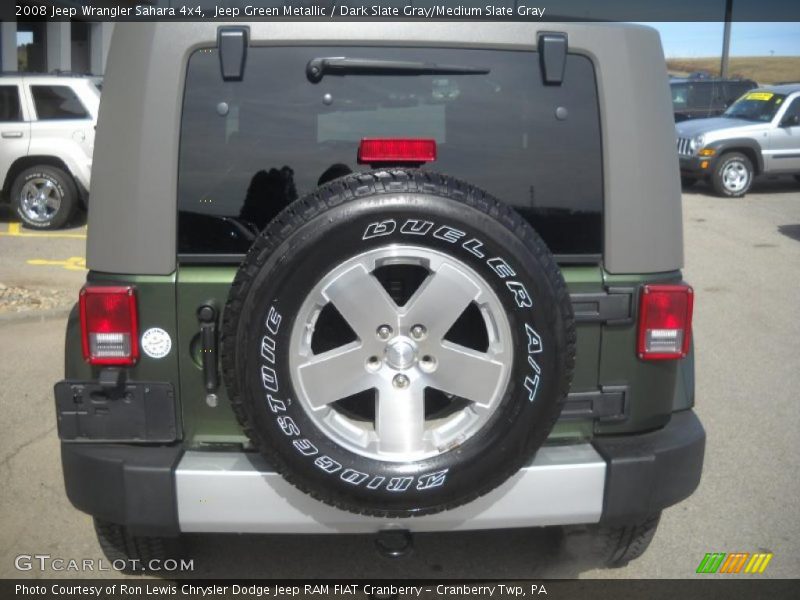 Jeep Green Metallic / Dark Slate Gray/Medium Slate Gray 2008 Jeep Wrangler Sahara 4x4