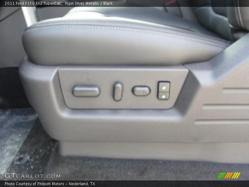 Ingot Silver Metallic / Black 2011 Ford F150 FX2 SuperCab