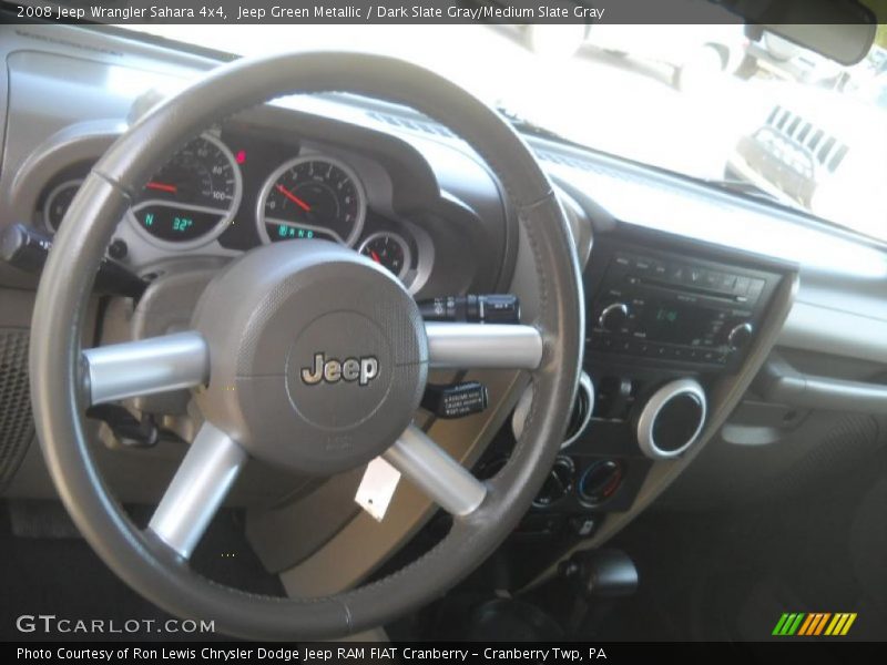 Jeep Green Metallic / Dark Slate Gray/Medium Slate Gray 2008 Jeep Wrangler Sahara 4x4