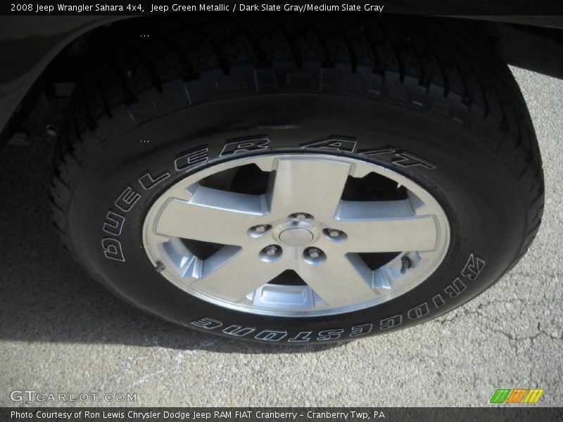 Jeep Green Metallic / Dark Slate Gray/Medium Slate Gray 2008 Jeep Wrangler Sahara 4x4