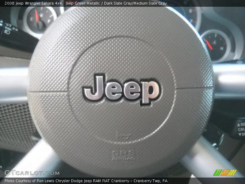 Jeep Green Metallic / Dark Slate Gray/Medium Slate Gray 2008 Jeep Wrangler Sahara 4x4