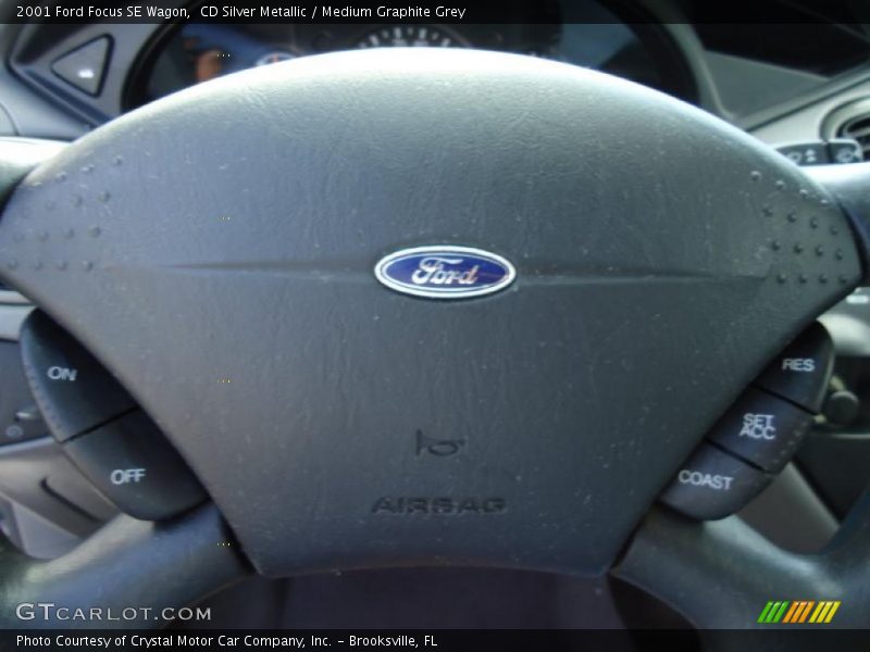 CD Silver Metallic / Medium Graphite Grey 2001 Ford Focus SE Wagon