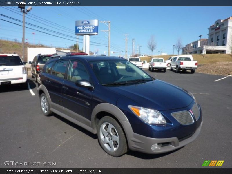 Neptune Blue / Graphite 2008 Pontiac Vibe