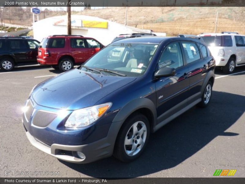 Neptune Blue / Graphite 2008 Pontiac Vibe