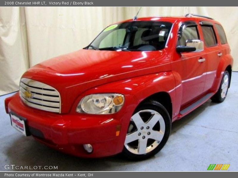 Victory Red / Ebony Black 2008 Chevrolet HHR LT