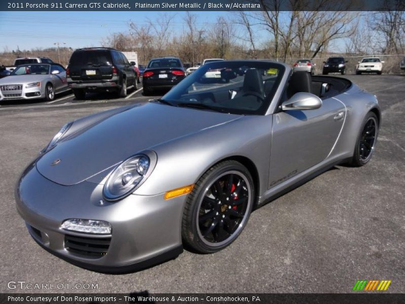 Front 3/4 View of 2011 911 Carrera GTS Cabriolet