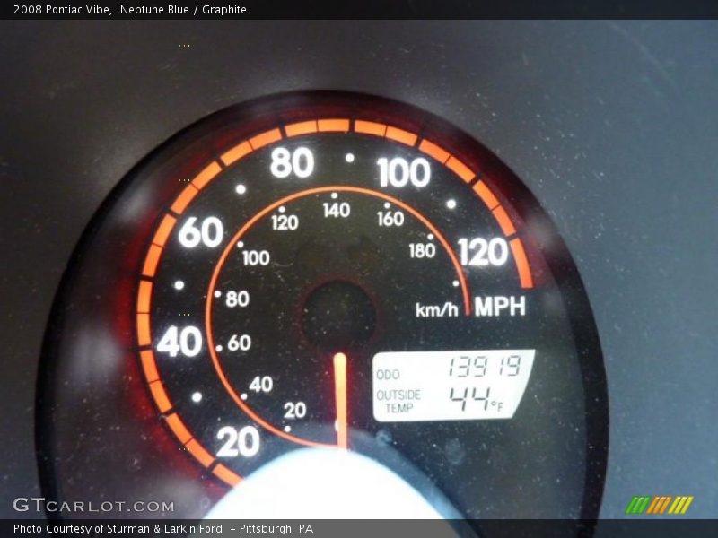 Neptune Blue / Graphite 2008 Pontiac Vibe