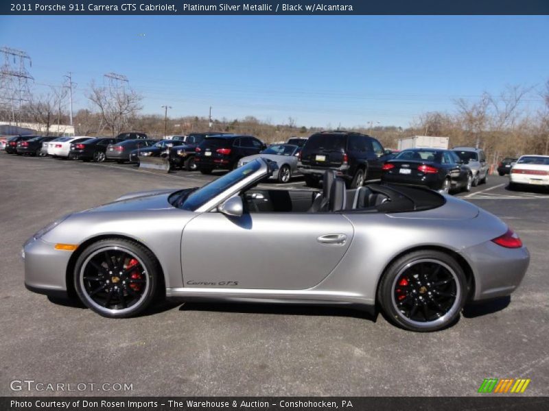  2011 911 Carrera GTS Cabriolet Platinum Silver Metallic
