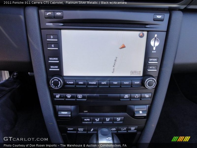 Navigation of 2011 911 Carrera GTS Cabriolet