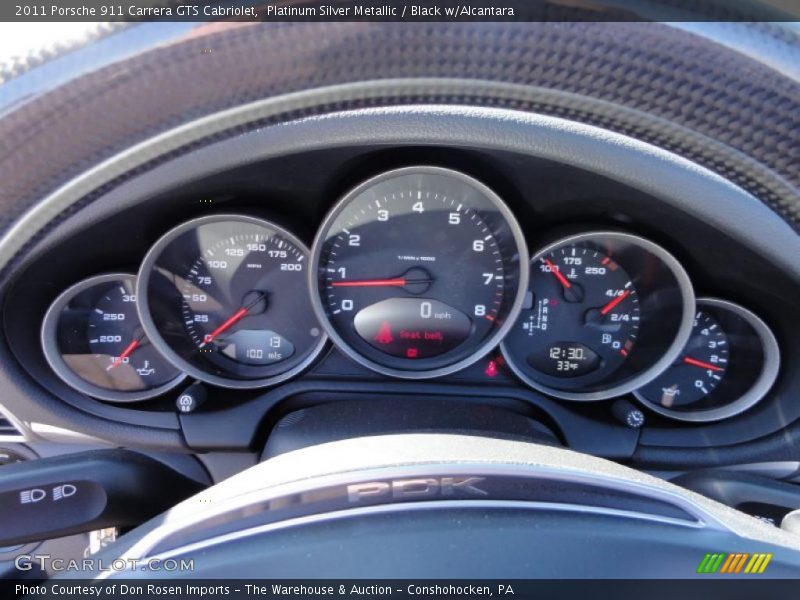  2011 911 Carrera GTS Cabriolet Carrera GTS Cabriolet Gauges