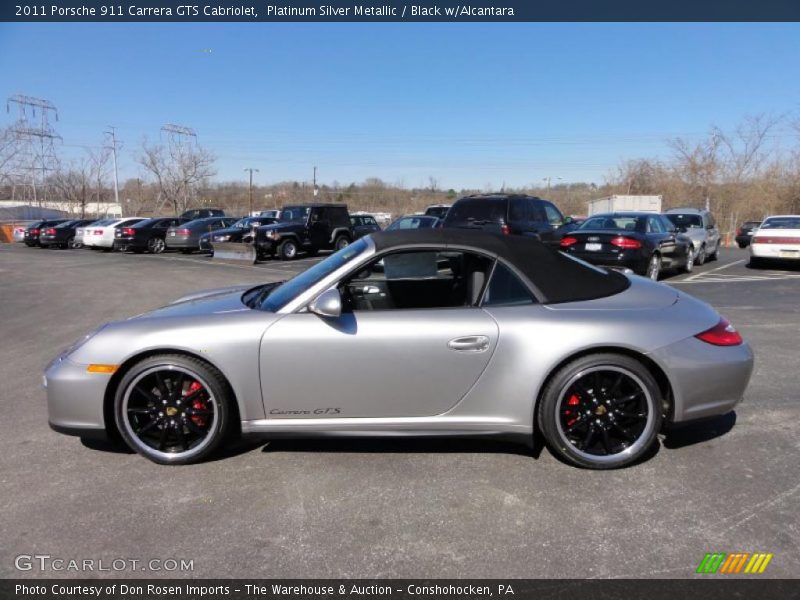  2011 911 Carrera GTS Cabriolet Platinum Silver Metallic