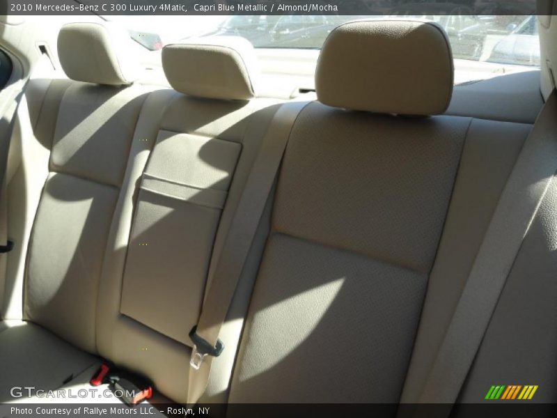 Capri Blue Metallic / Almond/Mocha 2010 Mercedes-Benz C 300 Luxury 4Matic