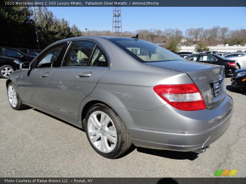 Palladium Silver Metallic / Almond/Mocha 2010 Mercedes-Benz C 300 Luxury 4Matic