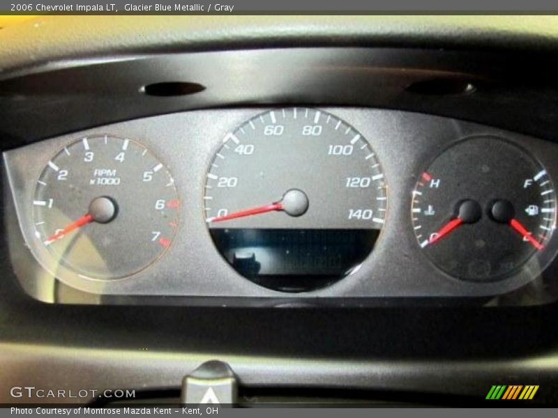 Glacier Blue Metallic / Gray 2006 Chevrolet Impala LT