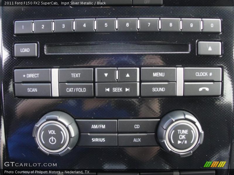 Controls of 2011 F150 FX2 SuperCab