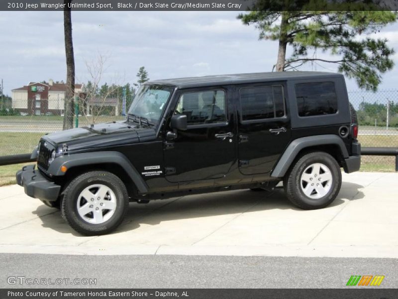  2010 Wrangler Unlimited Sport Black