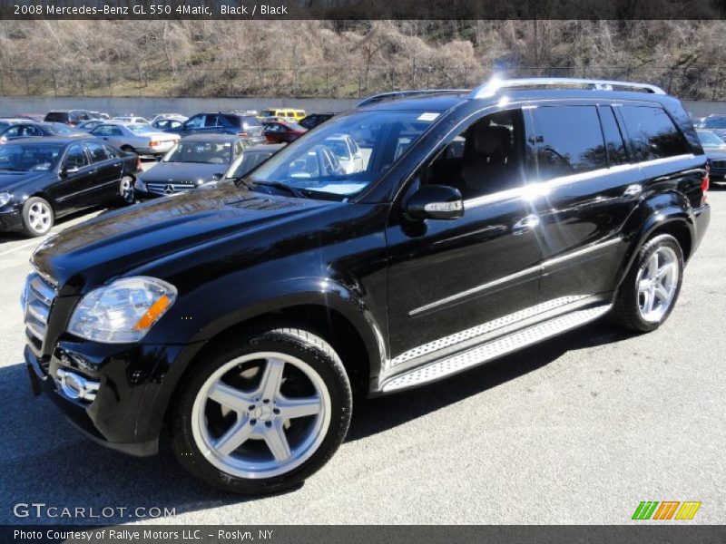 Black / Black 2008 Mercedes-Benz GL 550 4Matic