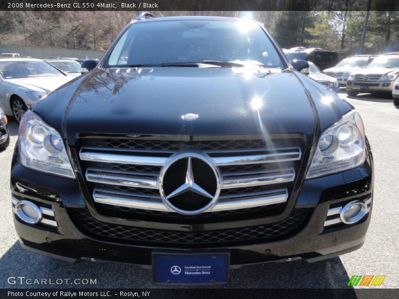 Black / Black 2008 Mercedes-Benz GL 550 4Matic