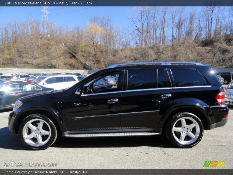 Black / Black 2008 Mercedes-Benz GL 550 4Matic