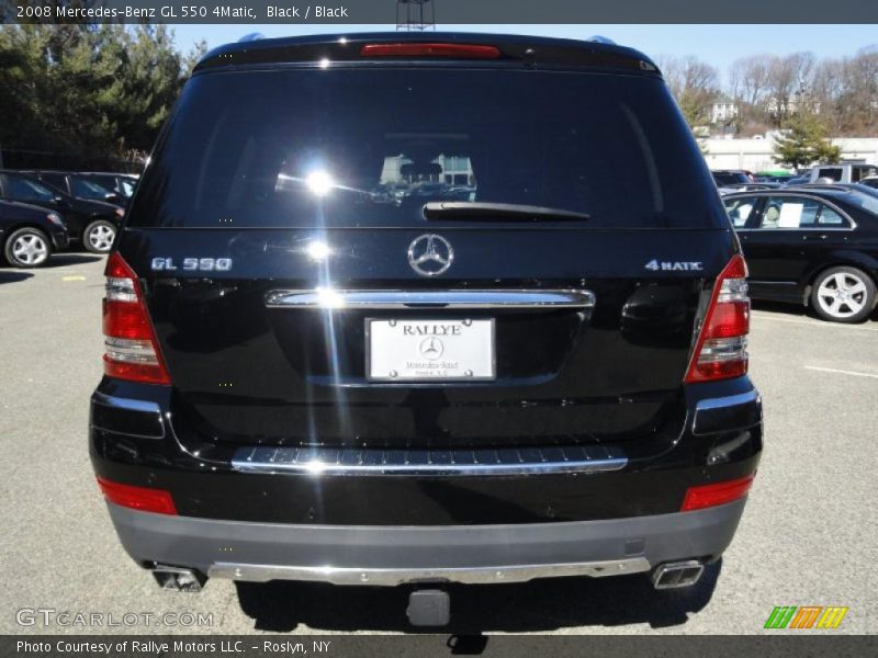 Black / Black 2008 Mercedes-Benz GL 550 4Matic