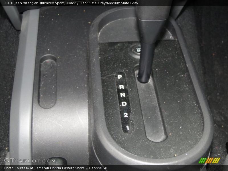 Black / Dark Slate Gray/Medium Slate Gray 2010 Jeep Wrangler Unlimited Sport