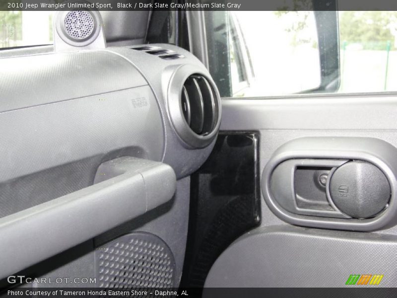 Black / Dark Slate Gray/Medium Slate Gray 2010 Jeep Wrangler Unlimited Sport