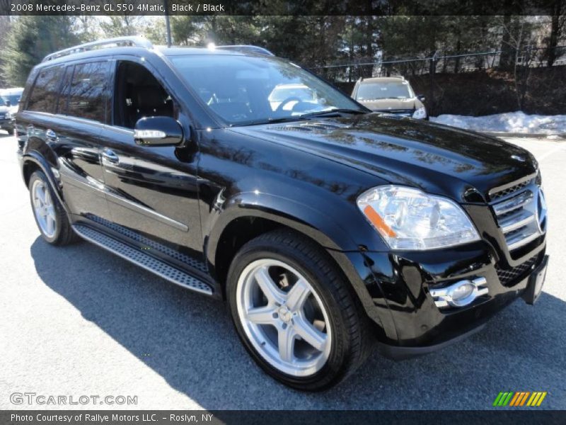 Black / Black 2008 Mercedes-Benz GL 550 4Matic