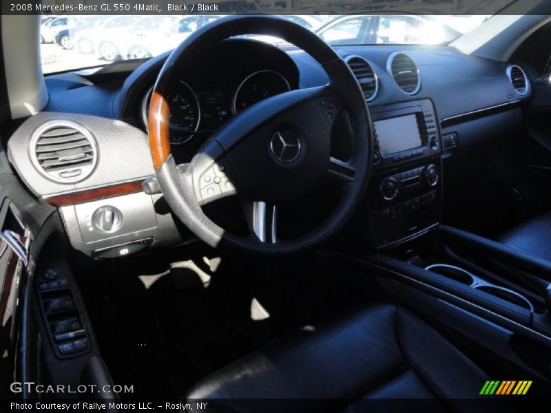 Black / Black 2008 Mercedes-Benz GL 550 4Matic