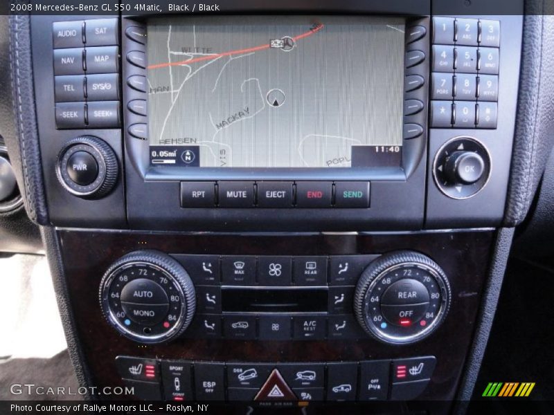 Black / Black 2008 Mercedes-Benz GL 550 4Matic