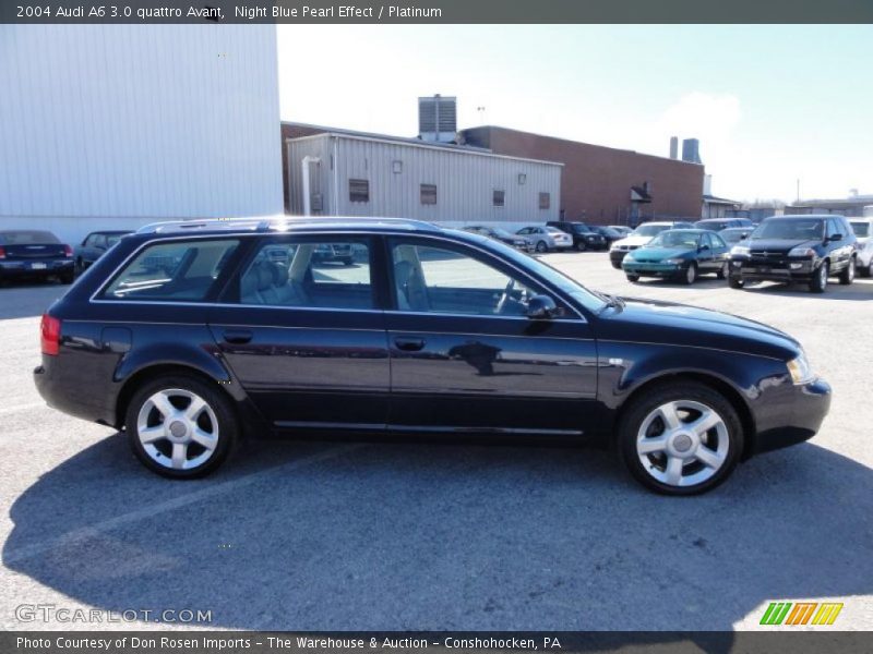 Night Blue Pearl Effect / Platinum 2004 Audi A6 3.0 quattro Avant