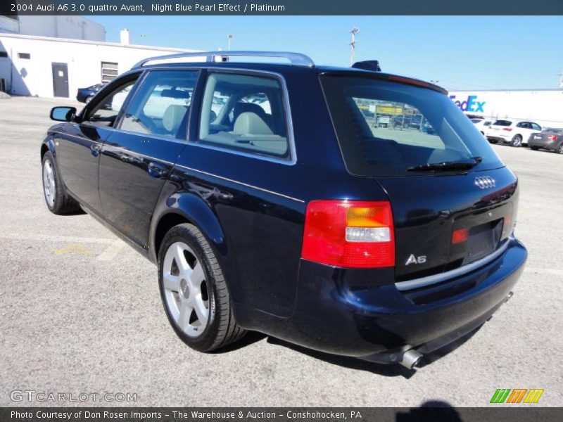 Night Blue Pearl Effect / Platinum 2004 Audi A6 3.0 quattro Avant