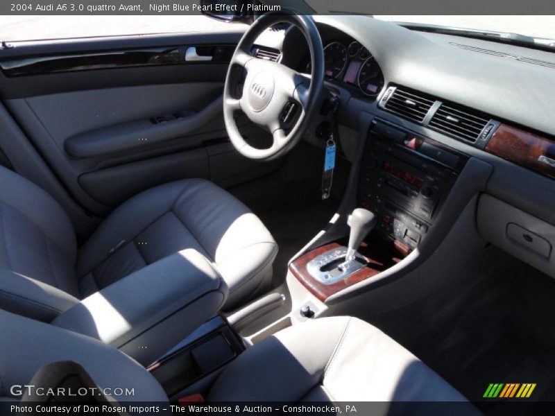 Night Blue Pearl Effect / Platinum 2004 Audi A6 3.0 quattro Avant