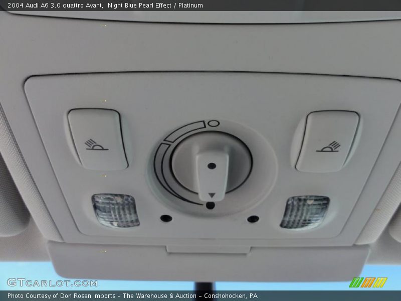 Controls of 2004 A6 3.0 quattro Avant