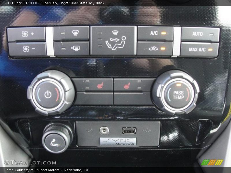Controls of 2011 F150 FX2 SuperCab
